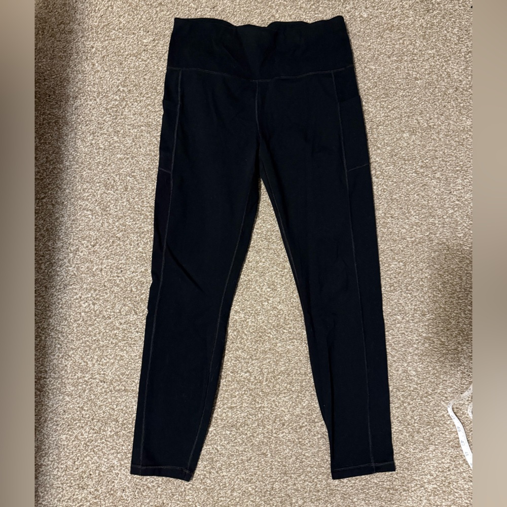 Black High-Waisted Leggings